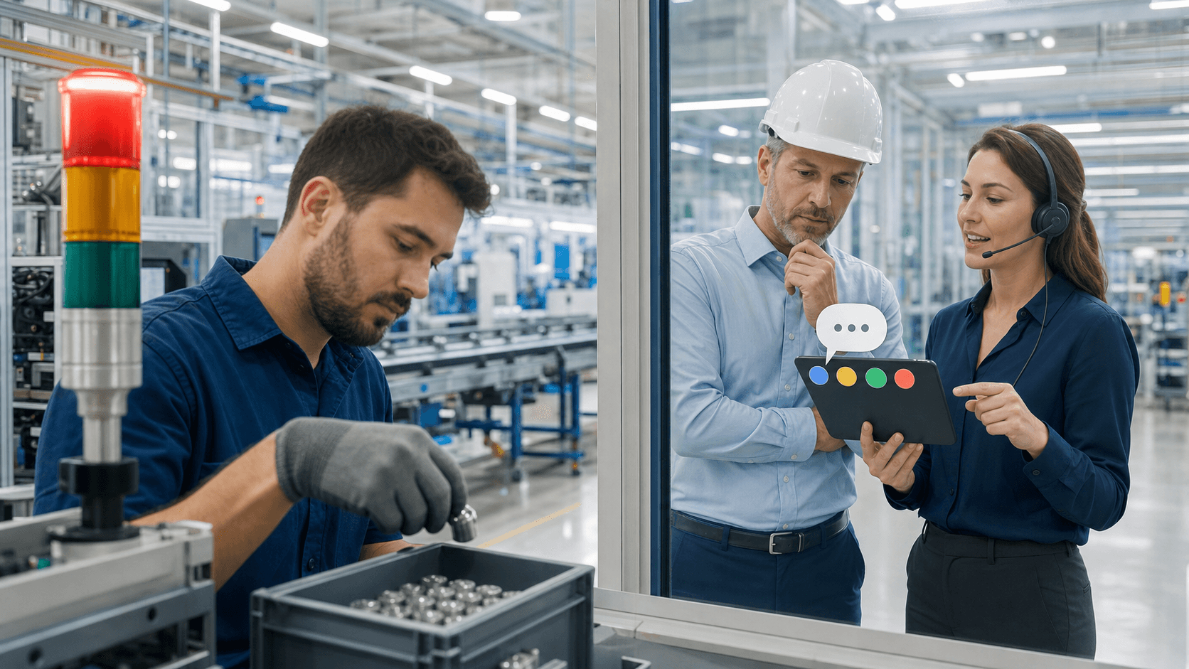 How Manufacturing Live Operators Help Catch Dropped Visitor Leads